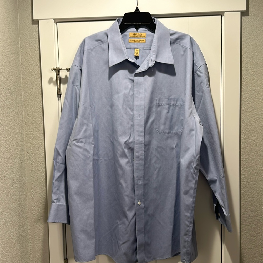 Roundtree and York Gold Label Dress Shirt Big Man’s